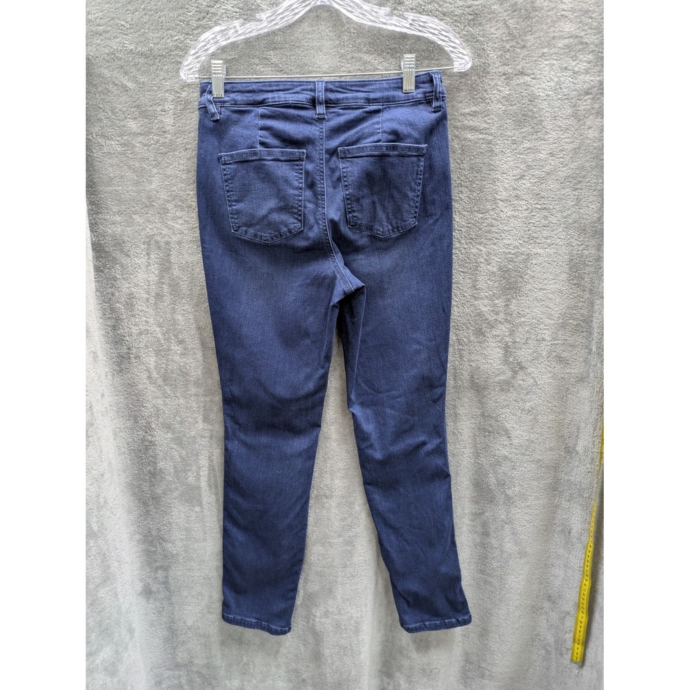 Mid Rise Straight Jeans Women's 2 Casual‎ Zipper Pockets - Picture 3 of 8
